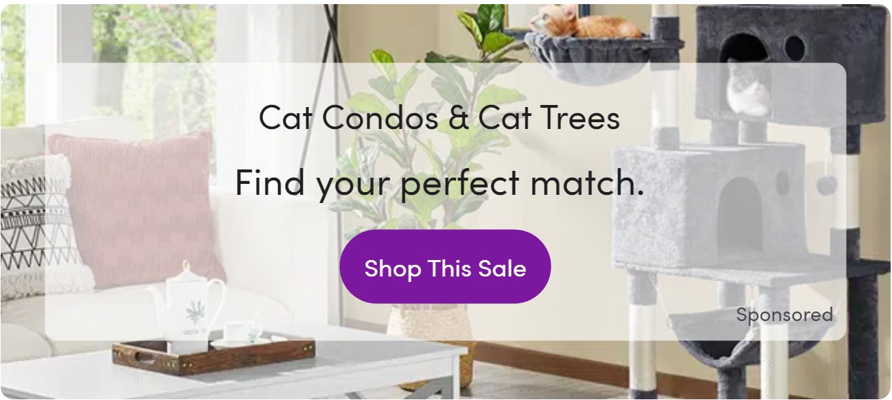 Wayfair.com ad banner